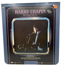 Harry Chapin: The Final Concert 1981 CED RCA Videodisc Selectavision