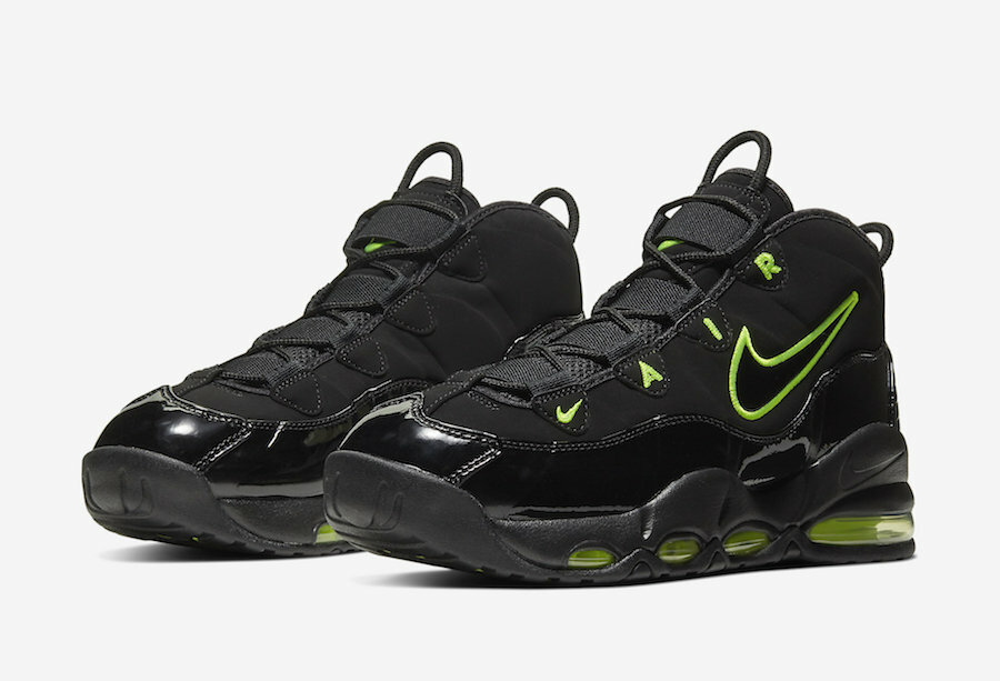 nike uptempo 95 green