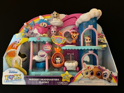 Disney Jr T.O.T.S. Nursery Headquarters Playset Working Lights Pets Animal Toys
