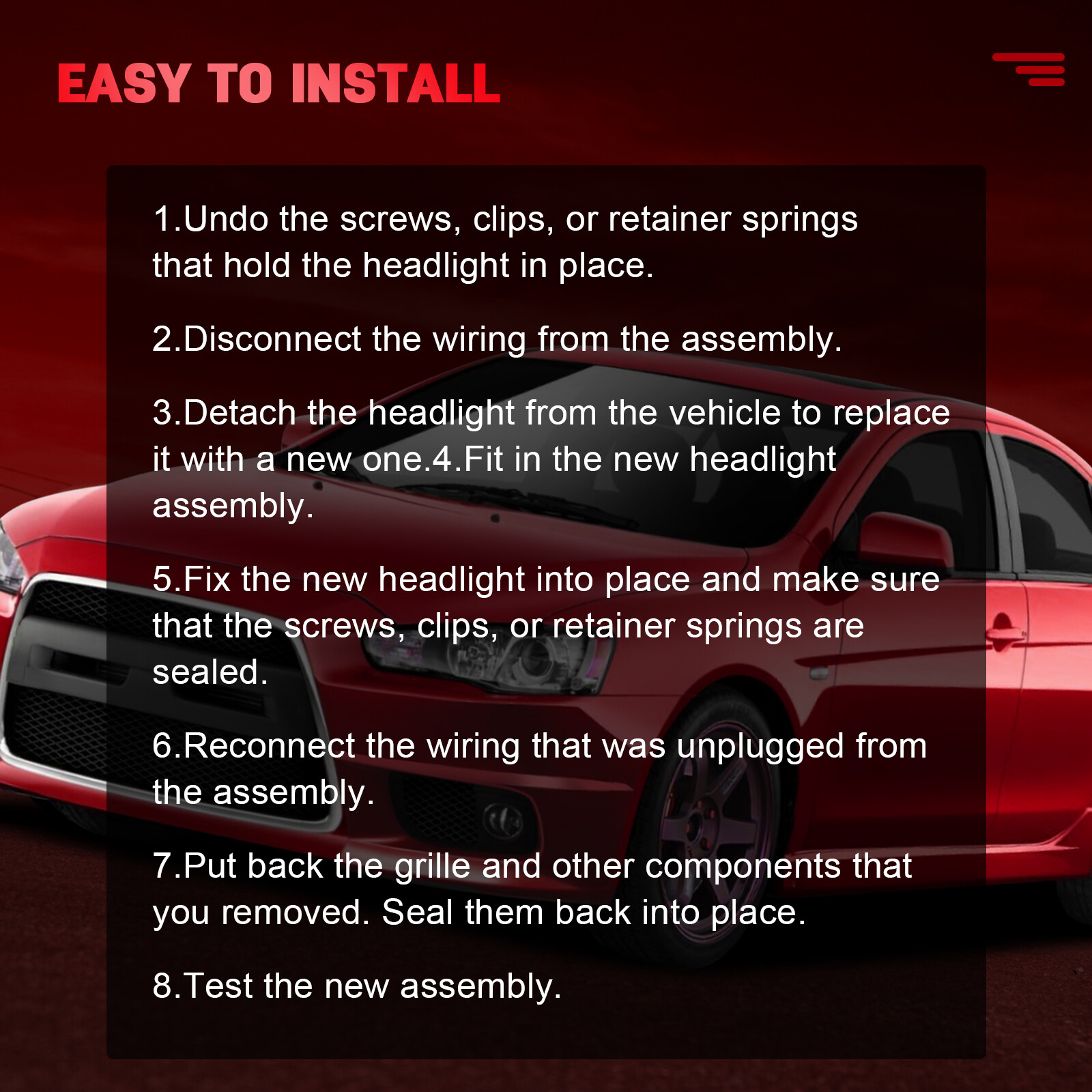 Pair LED Headlight w/Halogen Signal Lamp For 2019-2022 Chevy Silverado 1500