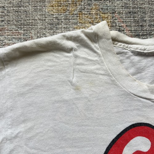 Vintage Rolling Stones 1989 Steel Wheels North American Tour M White T-shirt - Picture 8 of 14