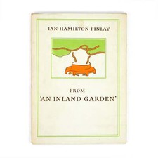 From 'An Inland Garden' / Ian Hamilton Finlay / 1970 Signed Artist's Book