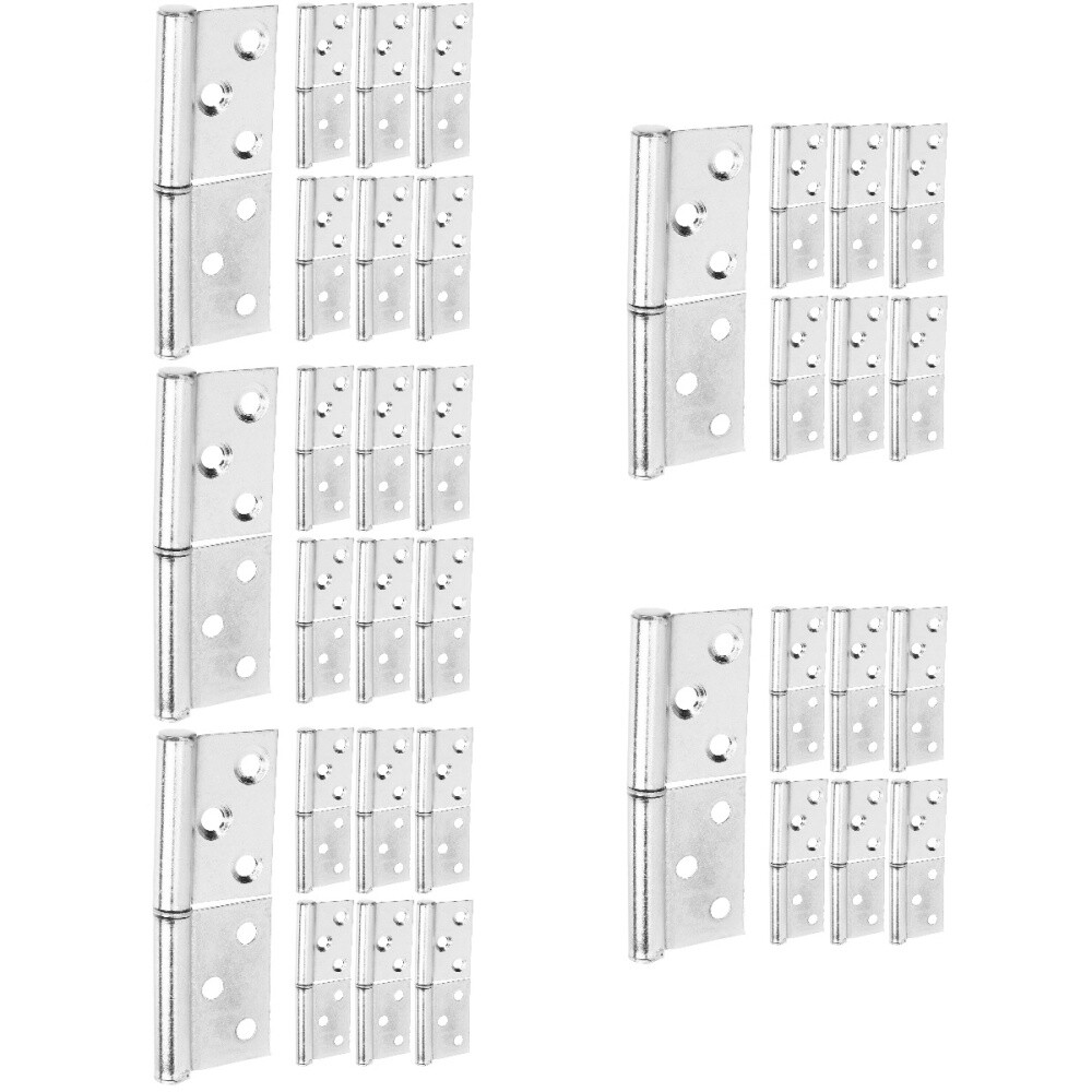 60 Pcs Joint Flag Hinges Stainless Steel Lift Off Detachable eBay