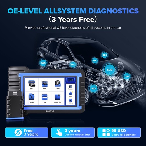 MERCEDES Sistema Completo OBD2 Coche Diagnóstico Escáner Kit Bidireccional VO7 Pro Herramienta - Imagen 4 de 13