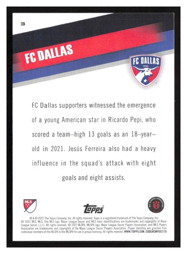 2022 Topps MLS #1-200 Base cards Pick Your Card(s) Complete Your Set - Picture 5 of 347