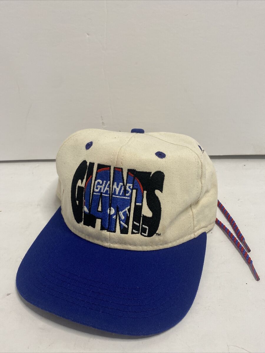 Vintage New York Giants #1 Apparel Drawstring Hat Cap NFL Vintage New York Giants #1 Apparel Drawstring Hat Cap NFL