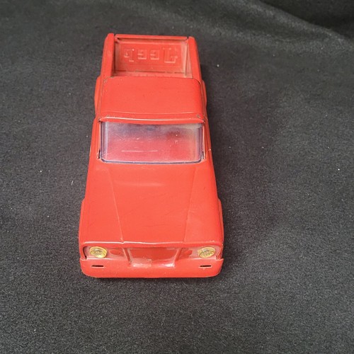 Vintage 1960's Red Pressed Steel Tonka Jeep Pickup Truck 52030 Made in USA - Picture 6 of 14