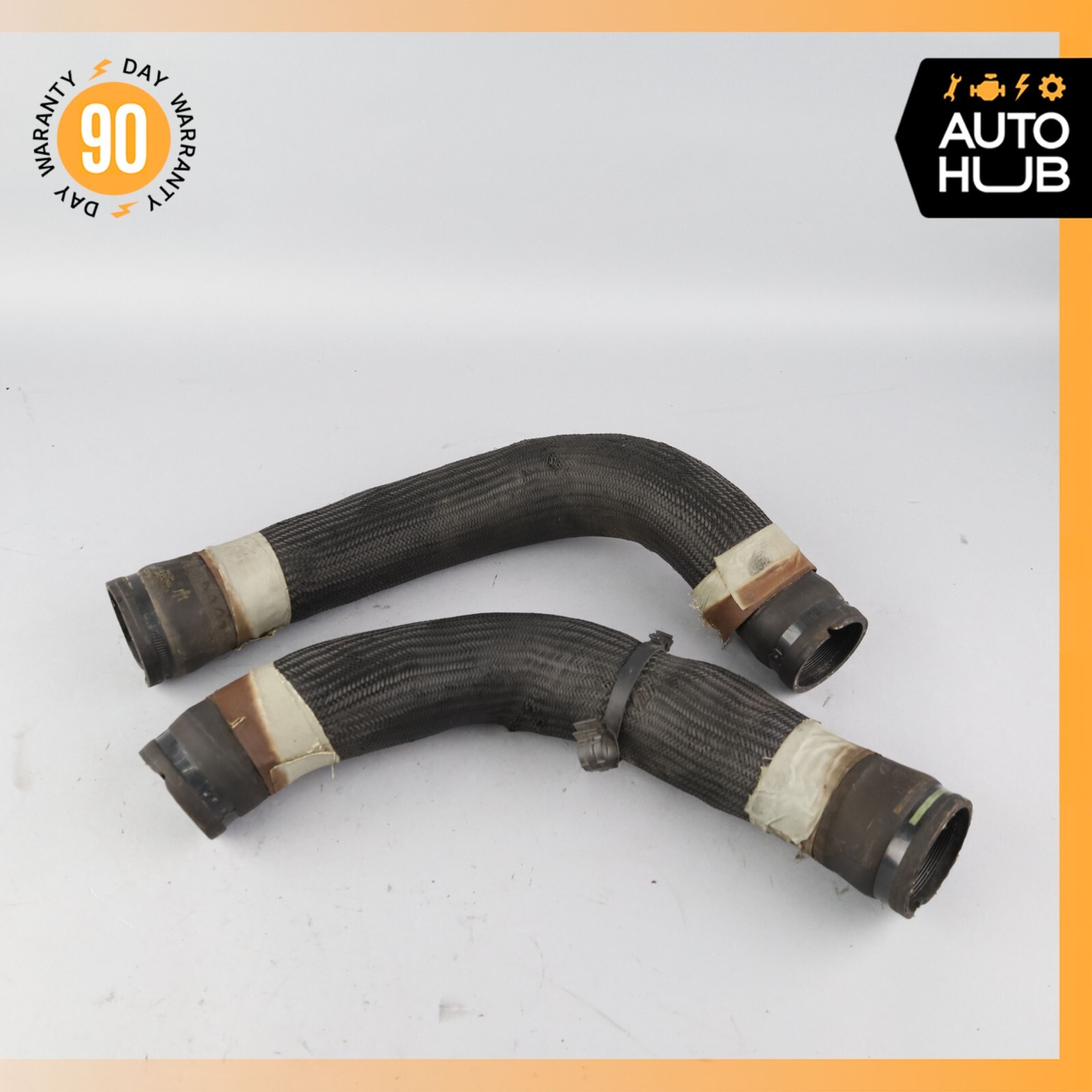 Maserati Levante M161 3.0L Left & Right Side Air Intake Duct Pipe Hose Set OEM