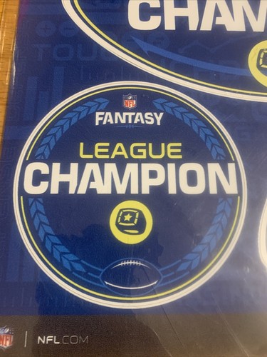 3 Magnets: NFL Fantasy League Champion (NEW) - Picture 2 of 6