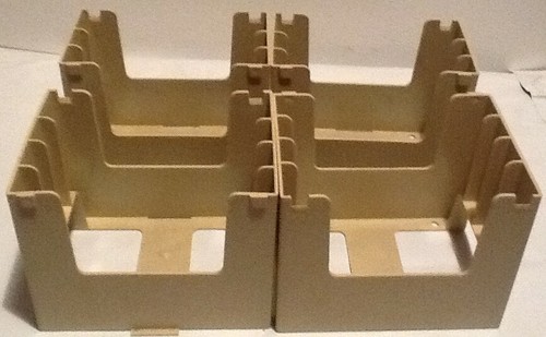 Readers Digest Stacking Interlocking Cassette Storage Case X4 USED 14 Slots - 第 2/2 張圖片
