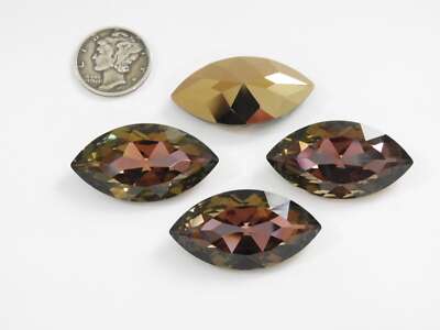 Tabac UNF (32x17mm) Swarovski 4227 Marquis Navette Fancy Stone