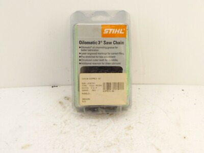 GENUINE OEM Stihl Chain Loop 63PM3 48 DL 48 Pitch 3/8 Picco Gauge .063