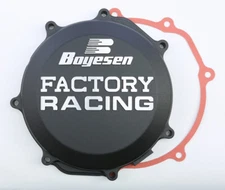 Boyesen Factory Clutch Cover Black For YAMAHA YZ450F YZ450FX WR450F