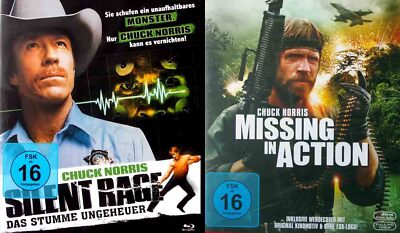 Das Stumme Ungeheuer   Silent Rage / Missing in Action (1982/84, Blu-Ray)