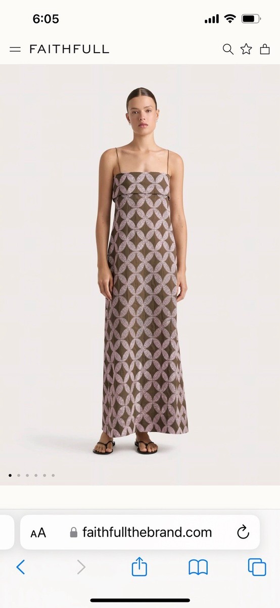 FAITHFULL BEA MAXI DRESS FAITHFULL BEA MAXI DRESS