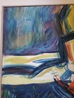 Clayton E.  Walker Original Oil on Board 1961 Abstract-Modernism — photo 10