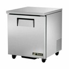 True Tuc-27-Hc Single Section Solid Door Undercounter Refrigerator