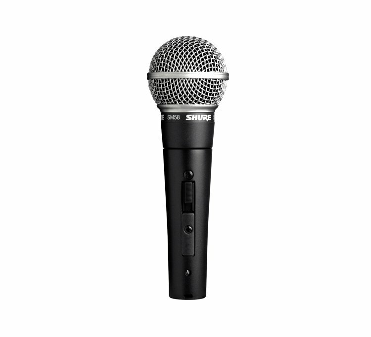 Shure SM58-S Dynamic Cardioid Vocal Microphone with Switch NEW