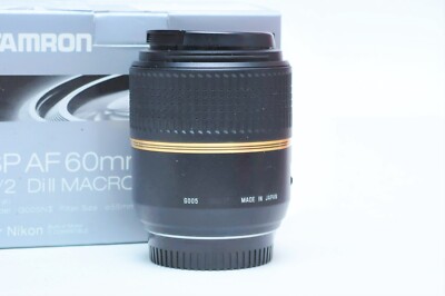 タムロン TAMRON SP 60mm F2 MACRO 1:1 ニコン Tamron SP 60mm f/2 Di II