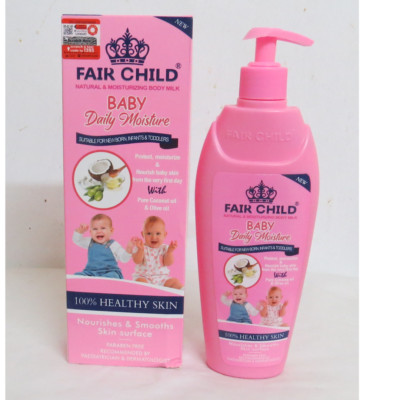 Fair Child Moisturizing Daily Moisture Body Milk Lotion With Coconut Oil & Olive
