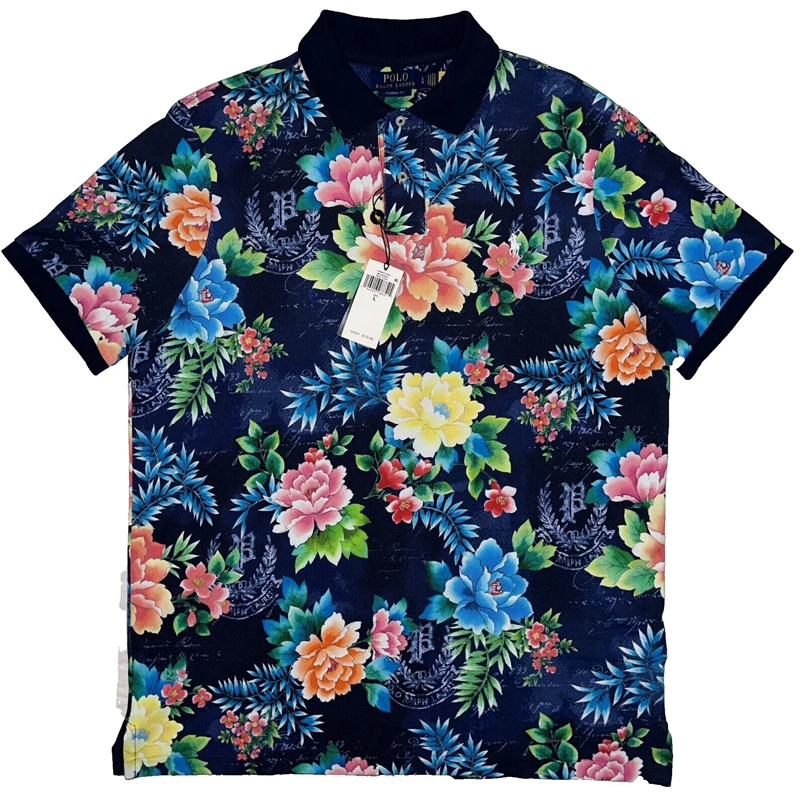 Botón Informal Floreado Polo Ralph Lauren-Down Shirts for Men