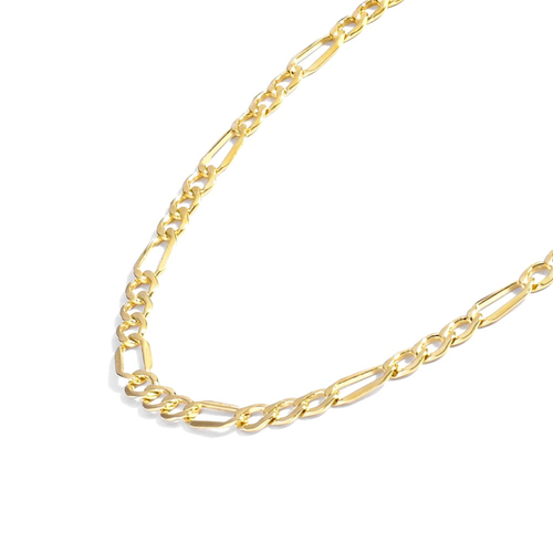 Goldkette Halskette Sammlung - 14K massiv Gelbgold gefüllt  - Bild 1 von 9