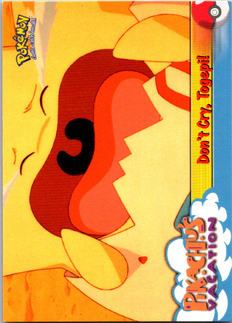 Pokemon Trading Card - Pikachu's Vacation - Don't Cry, Togepi! #43 Near Mint