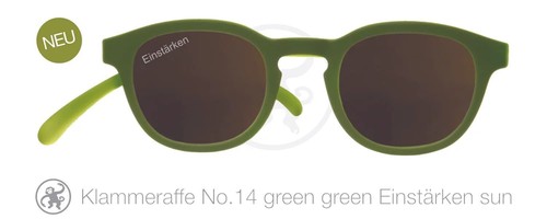 Klammeraffe #14 Sun Lesebrille Neckholder Brille zum Umhängen by EYE-NET - Bild 3 von 9