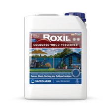 Roxil Wood Stain Preserver - 5 Year Protection for Outdoor Decking,Fence,Shed