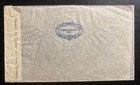 1942 Christchurch New Zealand Meter Cancel Censored Cover To San Francisco USA — photo 2