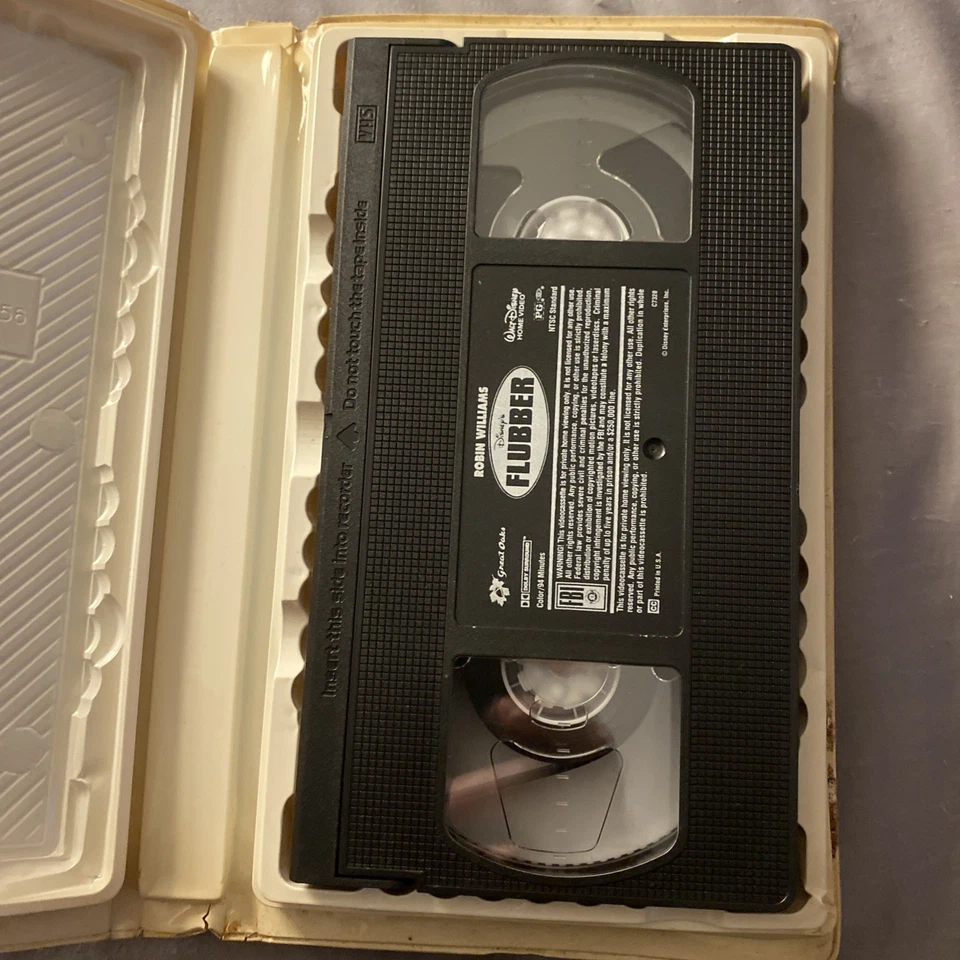 Disney Flubber VHS Tape Robin Williams - Image 3 of 3