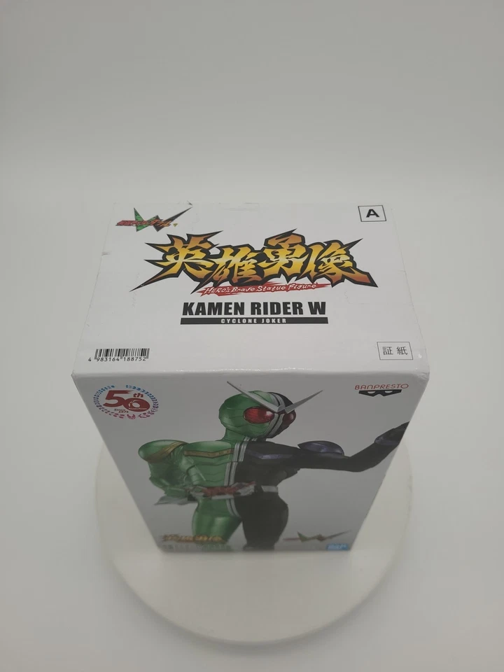 Kamen Rider W Hero's Brave Statue Figura Ciclone Coringa Anime Mangá Animação Veja - Imagem 2 de 4