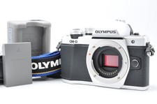 Mint Olympus OM-D E-M10 Mark II Digital Camera Silver Body Shutter Count 2096