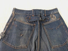 1930's Vintage Mens Poll Parrot Buckle Back Button Fly Work Pants — photo 2