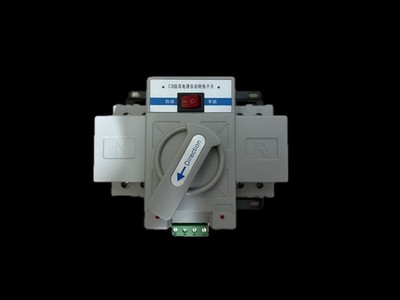 63A ATS DUAL POWER AUTOMATIC TRANSFER SWITCH FOR GENERATOR CHANGEOVER SWITCH 2P
