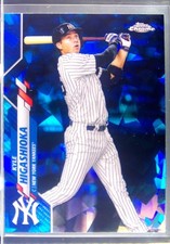 2020 Topps Chrome Update Sapphire Edition Kyle Higashioka #U-52 Yankees