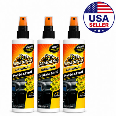 Armor All Interior Protectant Spray Cleaner for Car Truck SUV 10 Fl Oz - 3 PACK