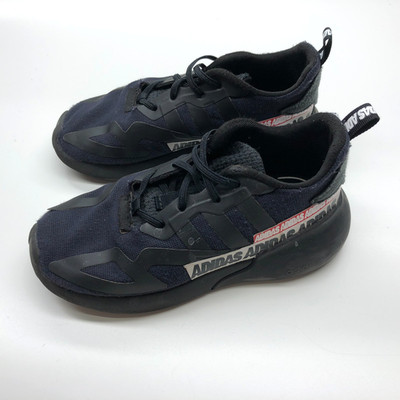 Adidas Ortholite ZX 2K Boost Running Shoes Sneakers Blue Black Boys Kids Sz 10K