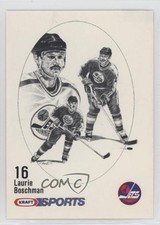 1986-87 Kraft Dream Team Laurie Boschman 8d2