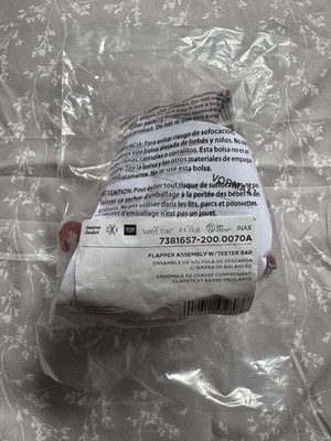 American Standard 7381657-200.0070A Vormax Toilet Flapper Assembly + Teeter Bar