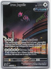 Iron Jugulis Illustration Rare SV04: Paradox Rift PAR Holo 216/182 2023 NM on eBay