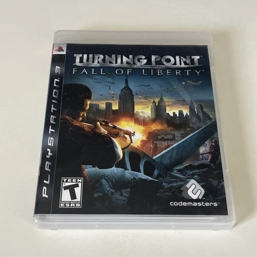 Turning Point: Fall of Liberty (Sony PlayStation 3, 2008) Complete Fast Shipping