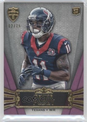 2012 Topps Supreme Violet 2/75 DeVier Posey #31 Rookie RC 9fy