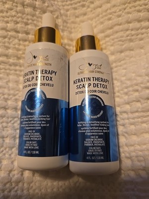 2 JOYCE GIRAUD KERATIN THERAPY HAIR SCALP DETOX 4 OZ -  