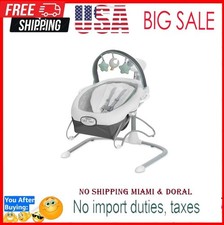 Graco Soothe'n Sway LX Swing with Portable Bouncer, Derby