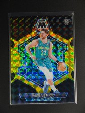 Vasilije Micic 2023-24 Panini Mosaic Basketball RC Black Gold Choice 1/8 [3hk