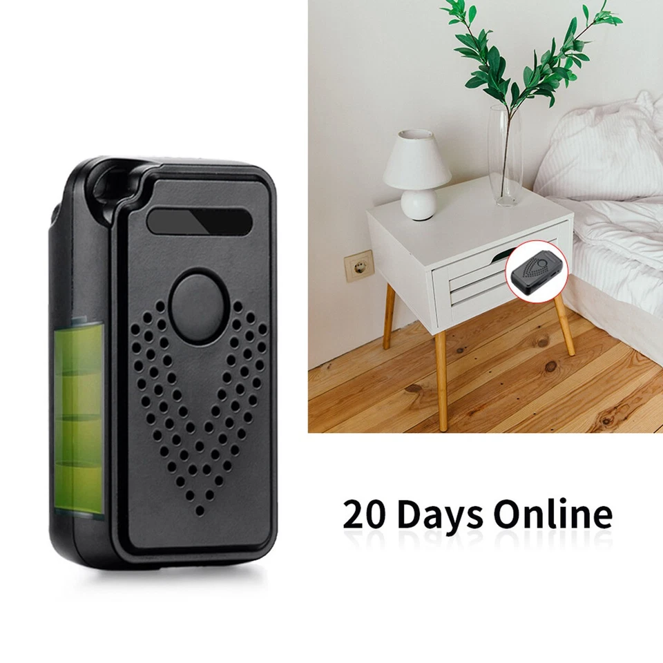 480Hr WiFi Mini Voice Recorder Live Stream Voice-Activated Alerts 128GB SD Incl. - Image 2 of 4