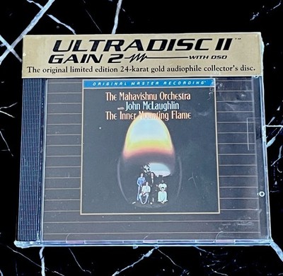 Mahavishnu Orchestra The Inner Mounting Flame 24 kt Gold Original Master CD MFSL