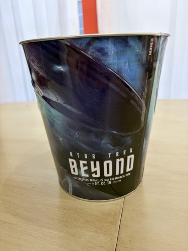 Paramount Star Trek Beyond Popcorn Bucket Movie Promotional Container ...