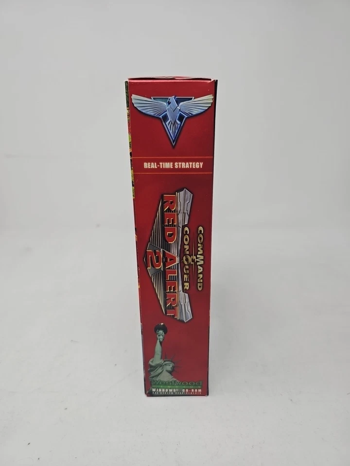 Command & Conquer: Red Alert 2 (PC, 2000) Twin Towers - Big Box - New Sealed - Image 3 of 4